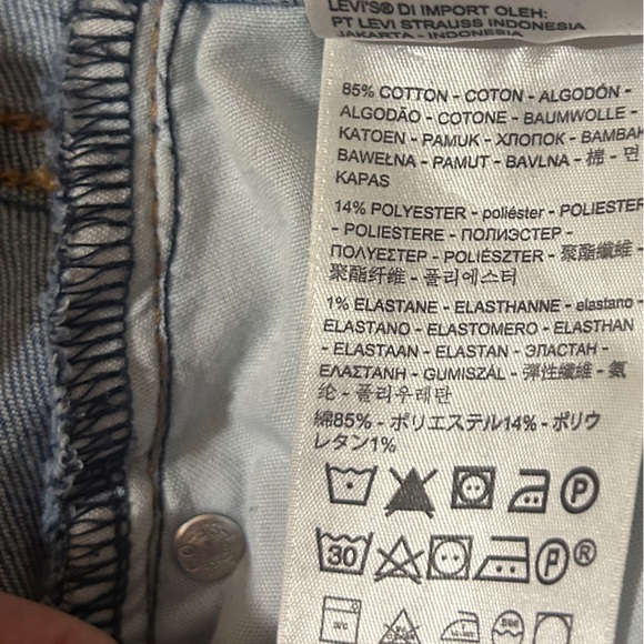 Levi's Wedgie Straight Leg Women's Jeans size 31.  Excellent condition. - Picture 11 of 13